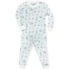 Noomie - Conjunto de pijama de manga comprida Baby Boy Let's Golf, azul Best