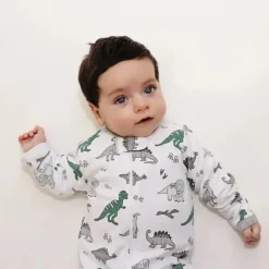 Noomie - Dinossauros Zipper Footie Sale