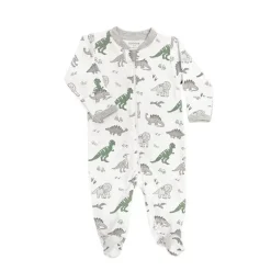 Noomie - Dinossauros Zipper Footie Sale