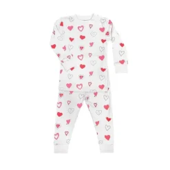 Noomie - Two Piece Pajama Valentine Hearts Discount