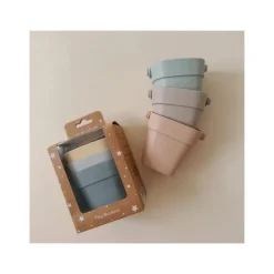 Nouka - Brinquedos de banho Tiny Buckets, Sunset Discount