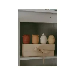 Nouka - Brinquedos de banho de animais de fazenda Conjunto Terra Fashion