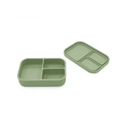 Nouka - Caixa de lanche pequena com vedação de silicone, folha New