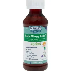 Nuby - 4 Oz Homeopathic Dr Talbots Allergy Relief Sale