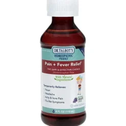 Nuby - 4 Oz homeopático Dr Talbots dor e alívio da febre Sale