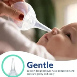Nuby - Aspirador Nasal de Bulbo Grande com Estojo Higiênico Sale