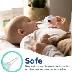 Nuby - Aspirador Nasal de Bulbo Grande com Estojo Higiênico Sale