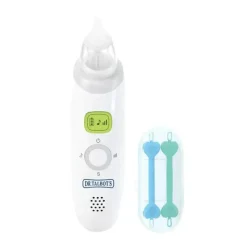 Nuby - Aspirador nasal elétrico do Dr. Talbot com limpadores de nariz e ouvidos de 2 unidades Best