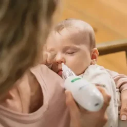 Nuby - Aspirador nasal elétrico do Dr. Talbot com limpadores de nariz e ouvidos de 2 unidades Best