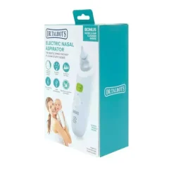 Nuby - Aspirador nasal elétrico do Dr. Talbot com limpadores de nariz e ouvidos de 2 unidades Best