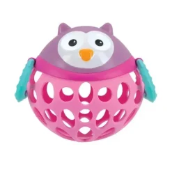 Nuby - brinquedo de chocalho animal Silly Shakers, coruja Outlet