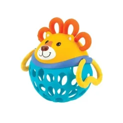 Nuby - brinquedo de chocalho animal Silly Shakers, leão Clearance