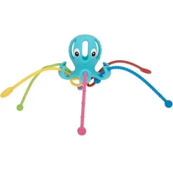 Nuby - Brinquedo interativo polvo 100% silicone com cordão Best