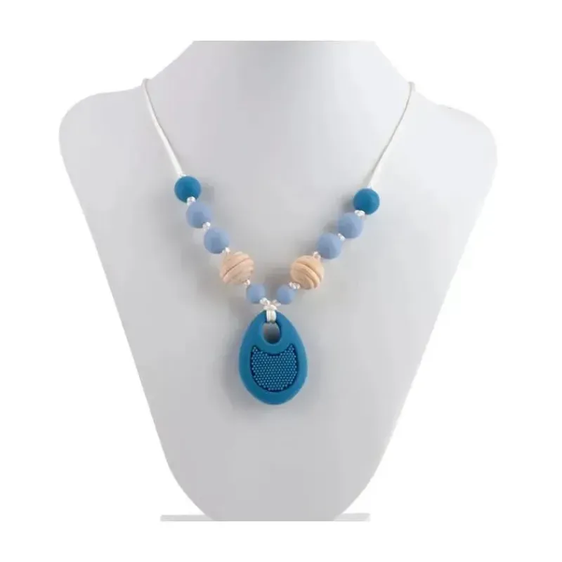 nuby__colar_com_pingente__SKUSjCtigEl_0.webp Nuby - Colar com pingente de silicone Tendências de dentição Fashion