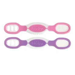 Nuby - Colheres Dip &amp; Scoop, 2 unidades, menina Clearance