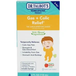 Nuby - Dr Talbots 4 Oz Gás Homeopático e Alívio de Cólicas New