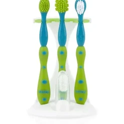 Nuby - Dr Talbots 4 Pc Conjunto de Cuidados de Dentes e Gengivas, Aqua/Verde Best