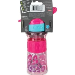 Nuby - Garrafa Flip-It Reflex, Leopardo Rosa Sale