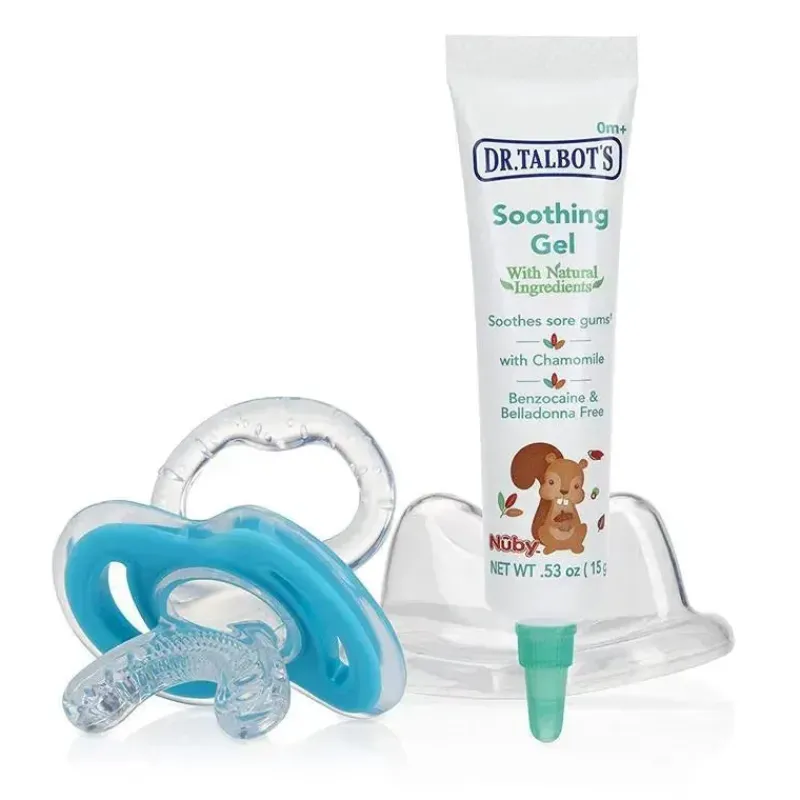 nuby__gel_calmante_natura_SKURZ3gyNet_0.webp Nuby - Gel calmante natural do Dr. Talbot + goma - EEZ Teether Clearance
