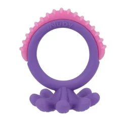 Nuby - Geo Zoos de 1 pacote, variados | Elefante, girafa, polvo e zebra Clearance
