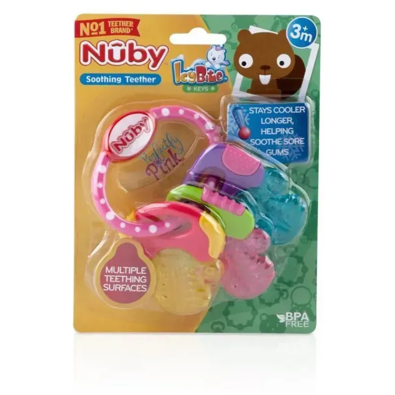 nuby__ice_gel_teether_key_SKUL5bIrsXn_2.webp Nuby - Ice Gel Teether Keys Rosa Clearance