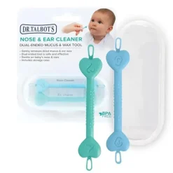Nuby - Limpador de ouvido e nariz 2Pk com estojo, menino Sale