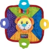 Nuby - Manta de dentição com cabeça de leão e urso de silicone Outlet