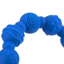 Nuby - mordedor de anel de silicone 2Pk, cores sortidas Outlet