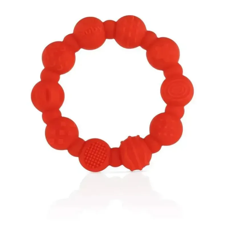 nuby__mordedor_de_anel_de_SKU45y2n4OY_9.webp Nuby - mordedor de anel de silicone 2Pk, cores sortidas Outlet
