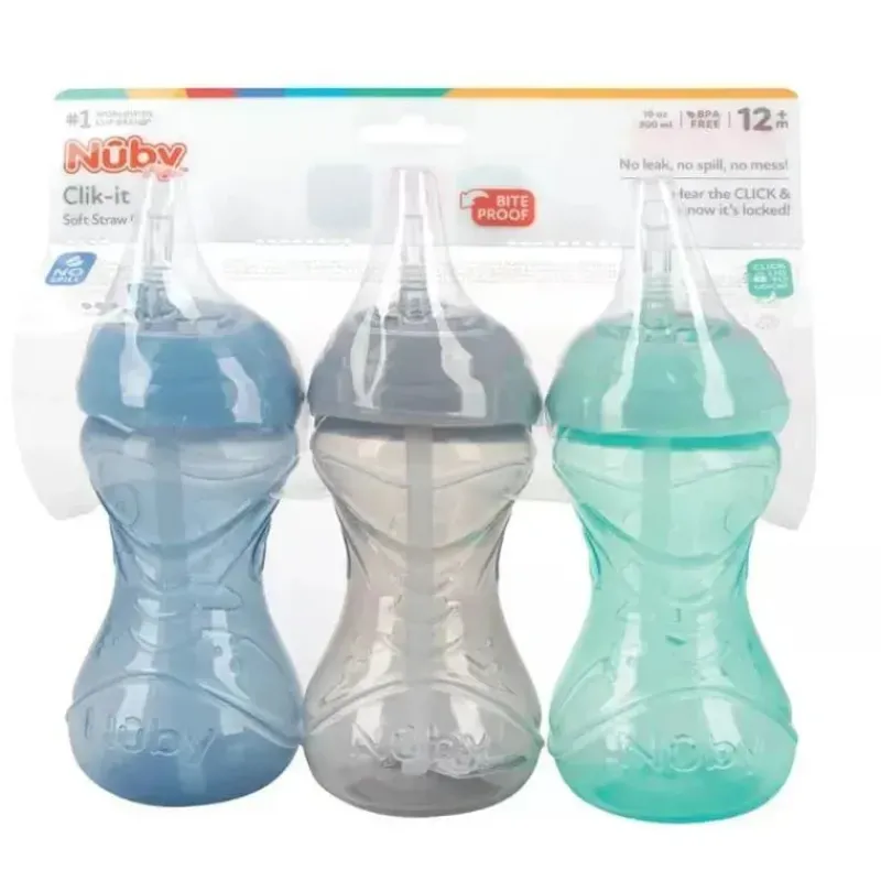 nuby__pk_clikit_flexistra_SKUPuaD7IKs_1.webp Nuby - 3Pk Clik-It Flexi-Straw Cup10 Oz, Água/Cinza/Azul Online