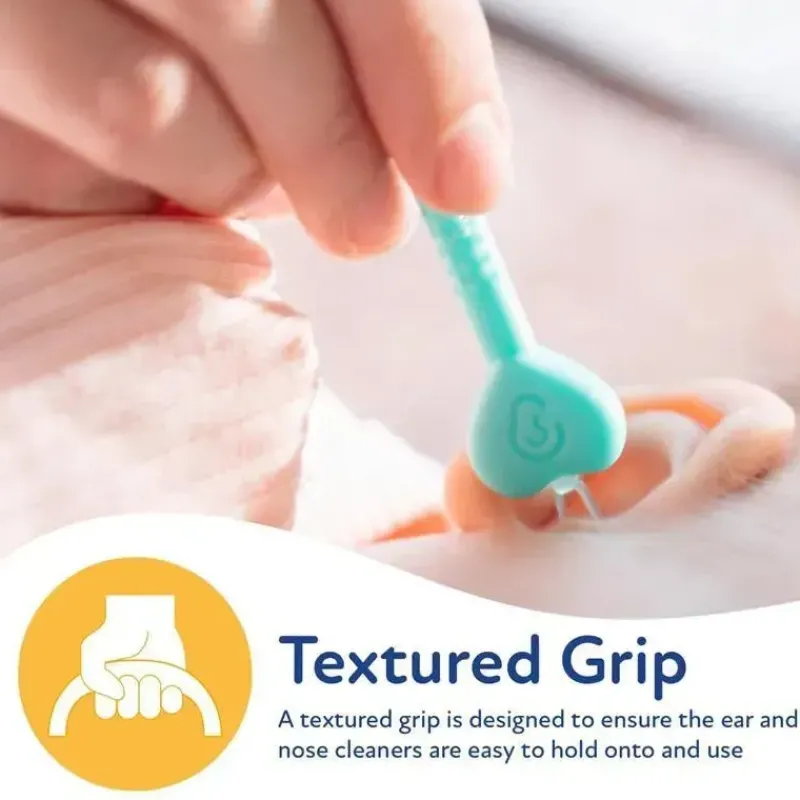 nuby__pk_limpador_de_orel_SKUYUaAf4Ka_2.webp Nuby - 2Pk limpador de orelhas e nariz para bebês com estojo Clearance