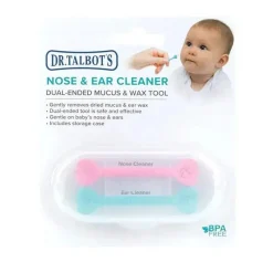 Nuby - 2Pk limpador de orelhas e nariz para bebês com estojo Clearance