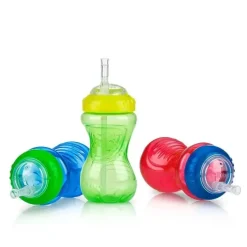 Nuby - 1Pk 10Oz Ns Flexi Straw Cup, cores sortidas Sale