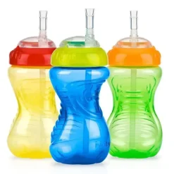 Nuby - 1Pk 10Oz Ns Flexi Straw Cup, cores sortidas Sale
