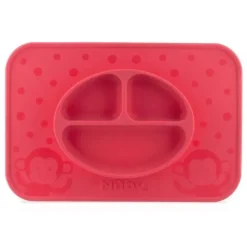 Nuby - Placema de alimentação seccionado de silicone, cores sortidas Discount