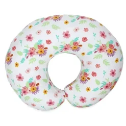 Nuby - Pod de apoio do Dr. Talbot Almofada de apoio para amamentação e alimentação infantil | Floral Brilhante Fashion
