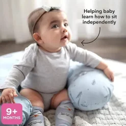 Nuby - Pod de apoio do Dr. Talbot Almofada de apoio para amamentação e alimentação infantil | Floral Brilhante Fashion