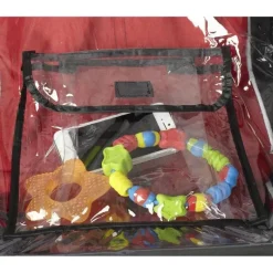 Nuby - Proteção contra intempéries para carrinho tandem, capa de plástico transparente Sale