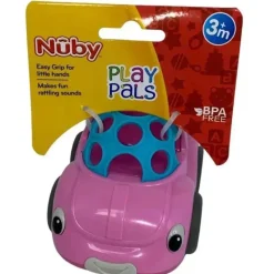 Nuby - Rattle Pals, carro rosa Online