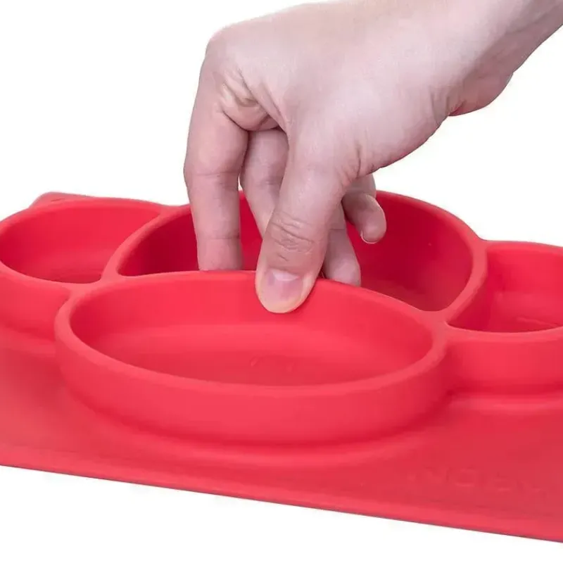 nuby__sure_grip_mini_plac_SKUjZYMkL5k_3.webp Nuby - Sure Grip Mini Placemat de Silicone, Macaco Vermelho Hot