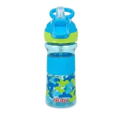 Nuby - Thirsty Kids 12 Oz Flip-It Reflex Refletor Copo Bico Macio, Azul Discount
