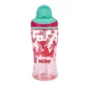 Nuby - Thirsty Kids 12 Oz Sem Derramamento Canudo Fino Impresso Copo Flip-It Boost, Rosa Discount