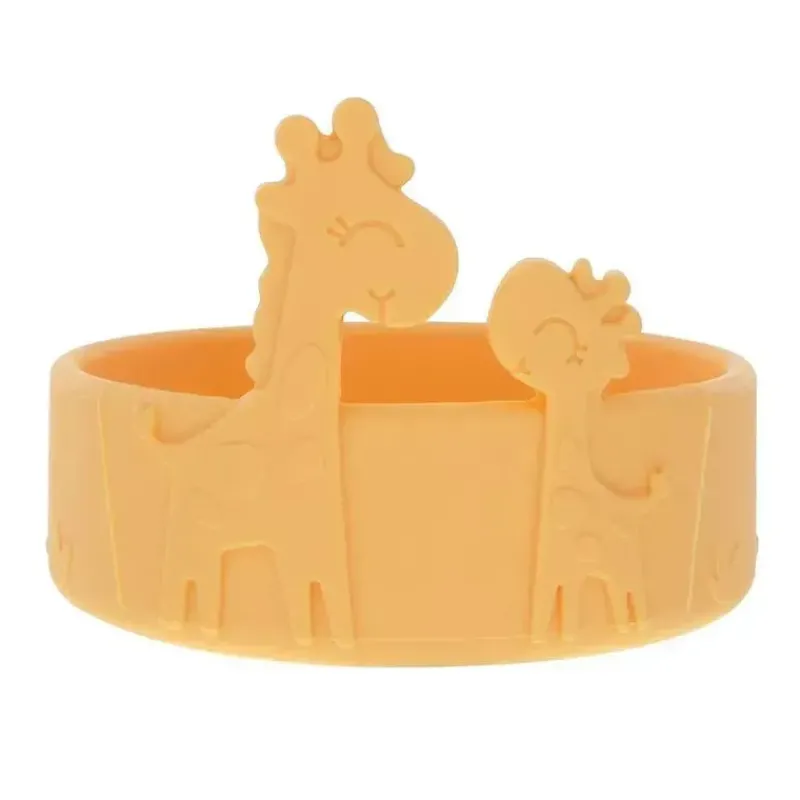 nuby__tigela_de_alimentao_SKUGrfD5GyN_0.webp Nuby - Tigela de alimentação para bebê girafa de silicone - Amarela Outlet