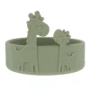 Nuby - Tigela de alimentação para bebê girafa de silicone - Verde Sale
