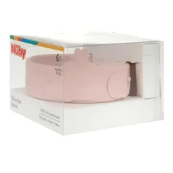 Nuby - Tigela de silicone para alimentação de bebê baleia - Pink Blush Clearance
