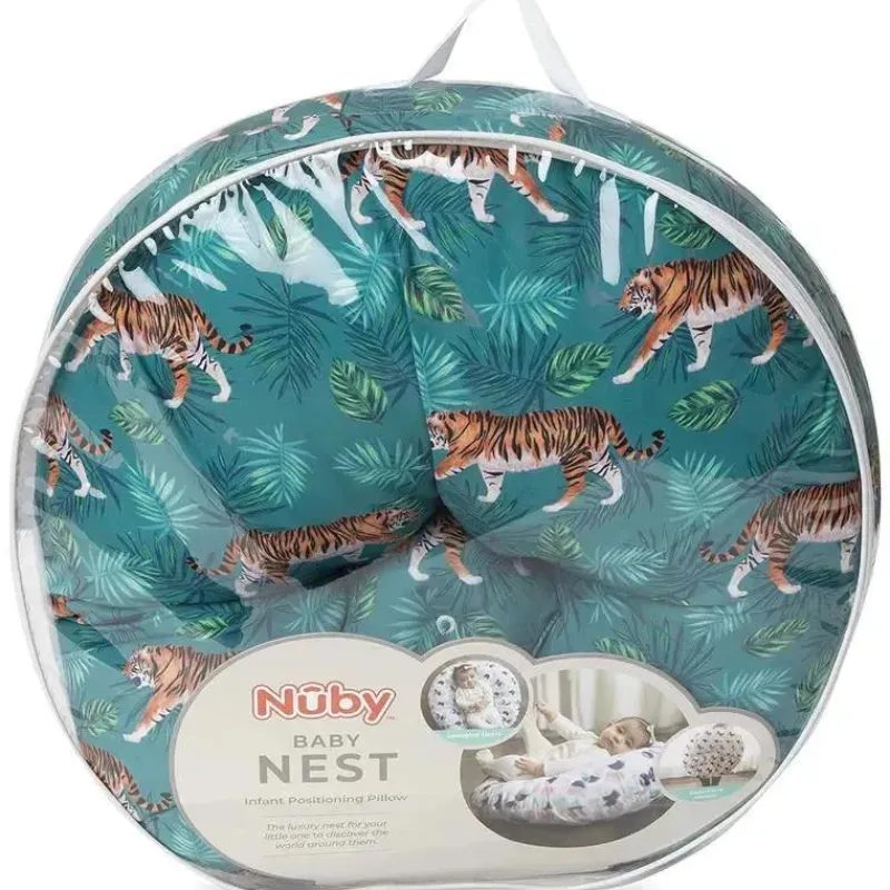 nuby__travesseiro_espregu_SKUPLZOwBdB_2.webp Nuby - Travesseiro espreguiçadeira e travesseiro de amamentação com estampa de tigre do Dr. Talbot Sale