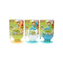 Nuby Garden Fresh Masher e tigela com tampa, as cores podem variar Discount