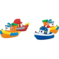 Nuby Tub Tugs Bath Floaties Pacote com 2, Estilos Podem Variar Sale