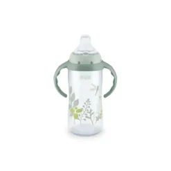 Nuk - 10 Oz Grey For Nature Learner Cup New
