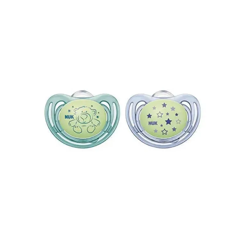 nuk___pk_boy_chupeta_airf_SKUpRTo7PY5_0.webp Nuk - 2 Pk Boy Chupeta Airflow Glow In Dark, Tamanho 1 Sale